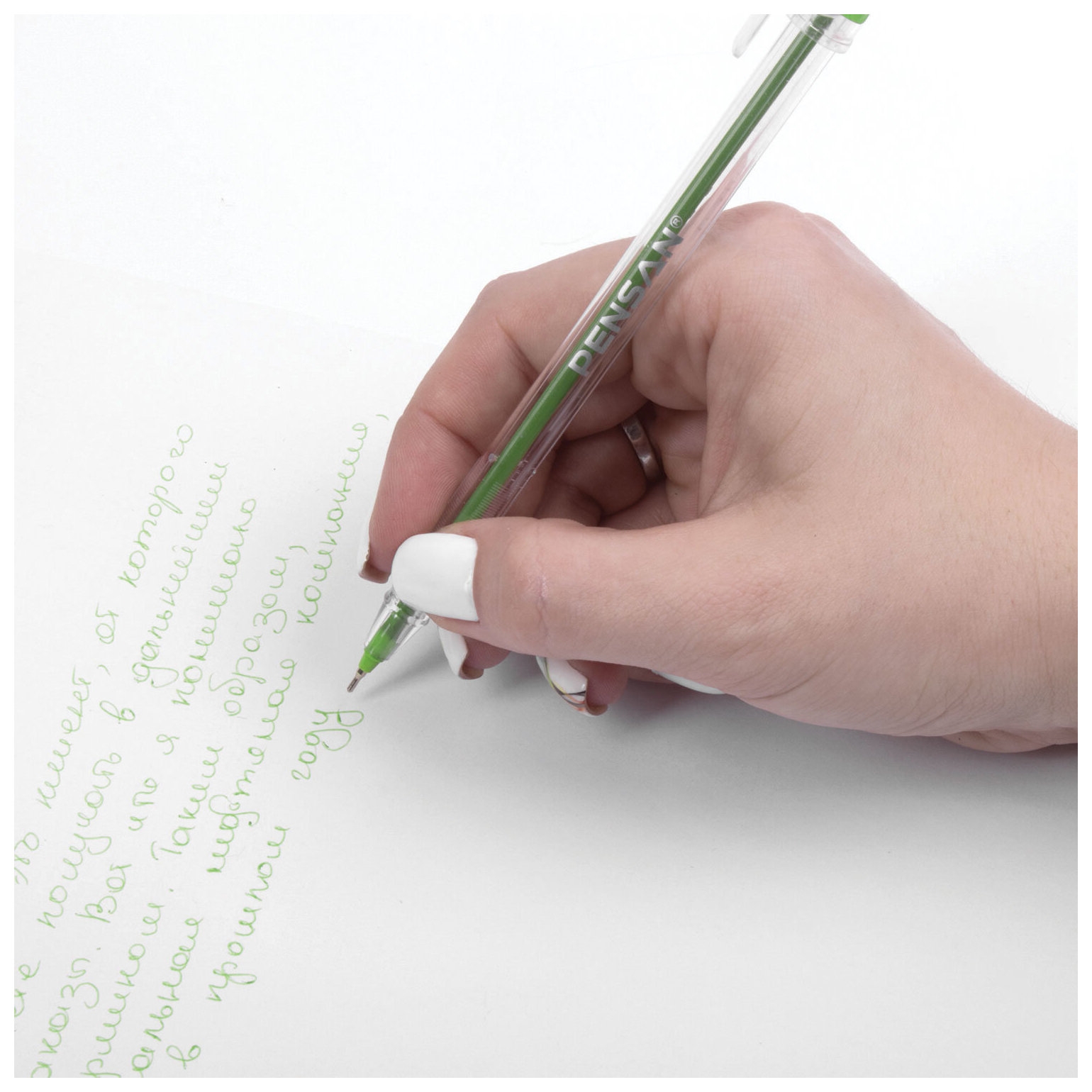 Ручки шариковые масляные Pensan My-tech Colored, набор 8 шт., яркие цвета линия письма 0,35 мм, 2240/b8