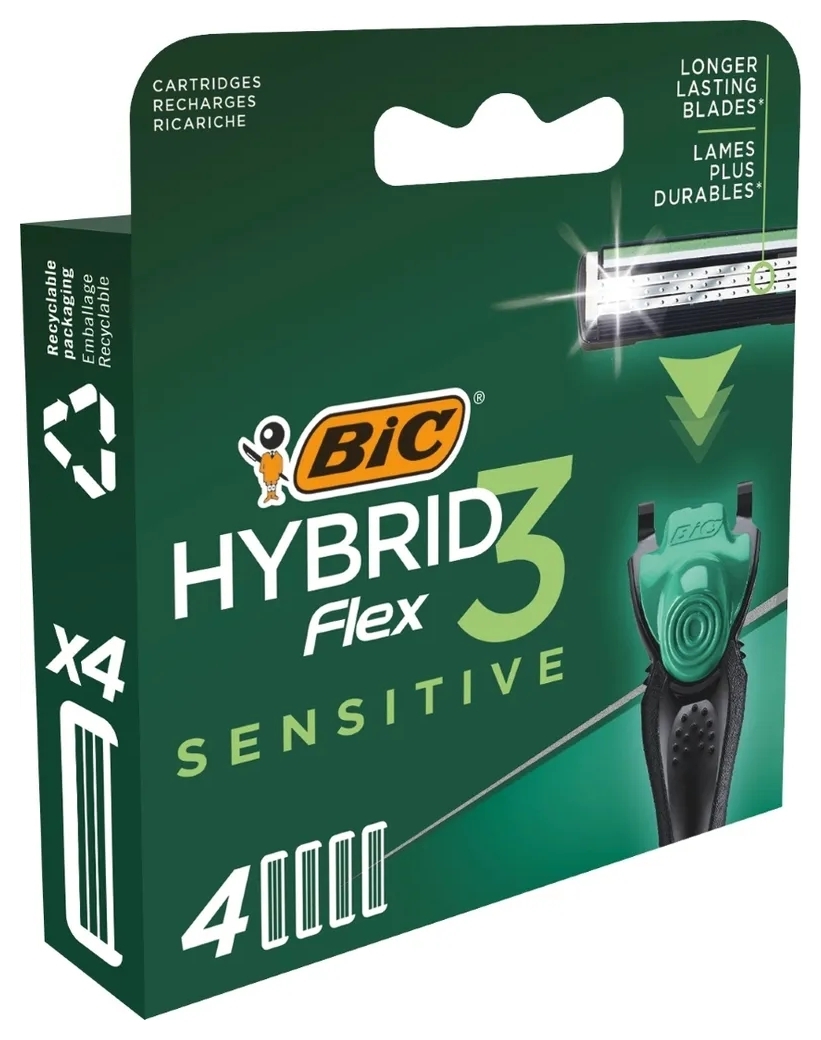 Кассеты hybrid. BIC Flex 3 Hybrid. Сменные кассеты для бритья мужские BIC Hybrid 3 Flex. Станок BIC Flex 3 Hybrid sensitive блистер (1ручка+2кассеты). Big Flex 3 Hybrid sensitive картриджи для бритвы 4 штуки.