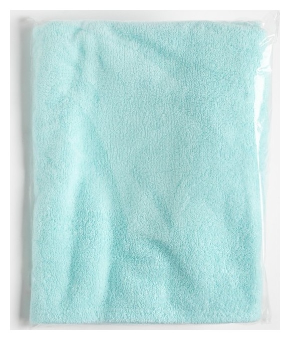 Полотенце банное экономь и Я Парео 68х150 см, цвет светло-голубой, 100%хл с Airo, 320 г/м2