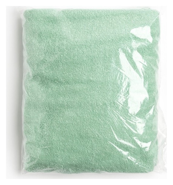 Полотенце банное экономь и Я Парео 68х150 см, цвет светло-оливковый, 100%хл с Airo, 320 г/м2