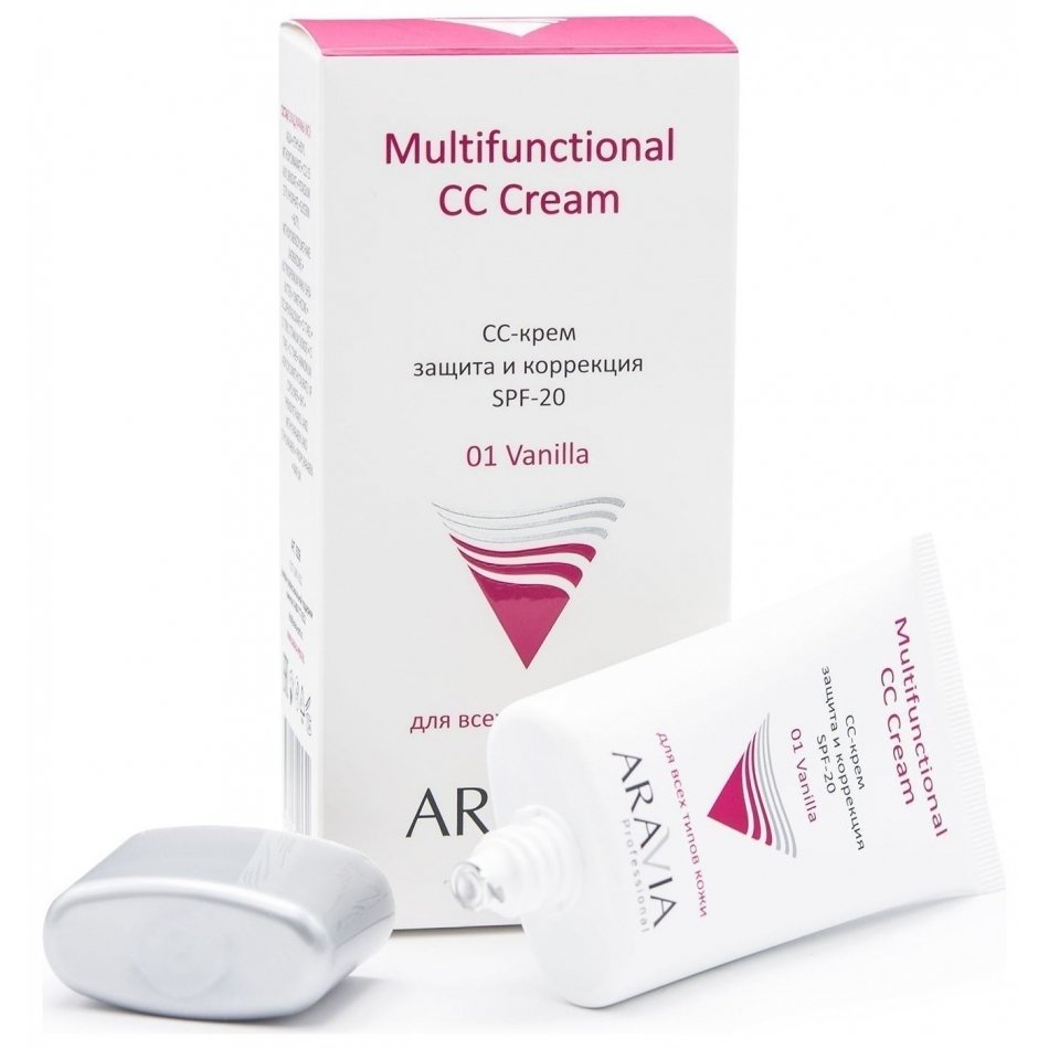 CС-крем для лица защитный мультифункциональный Multifunctional CC Cream SPF-20 (Объем 150 мл)