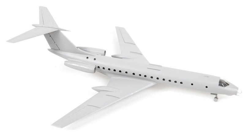 Модель для склеивания набор самолет Авиалайнер пассажирский ТУ-134А/Б-3