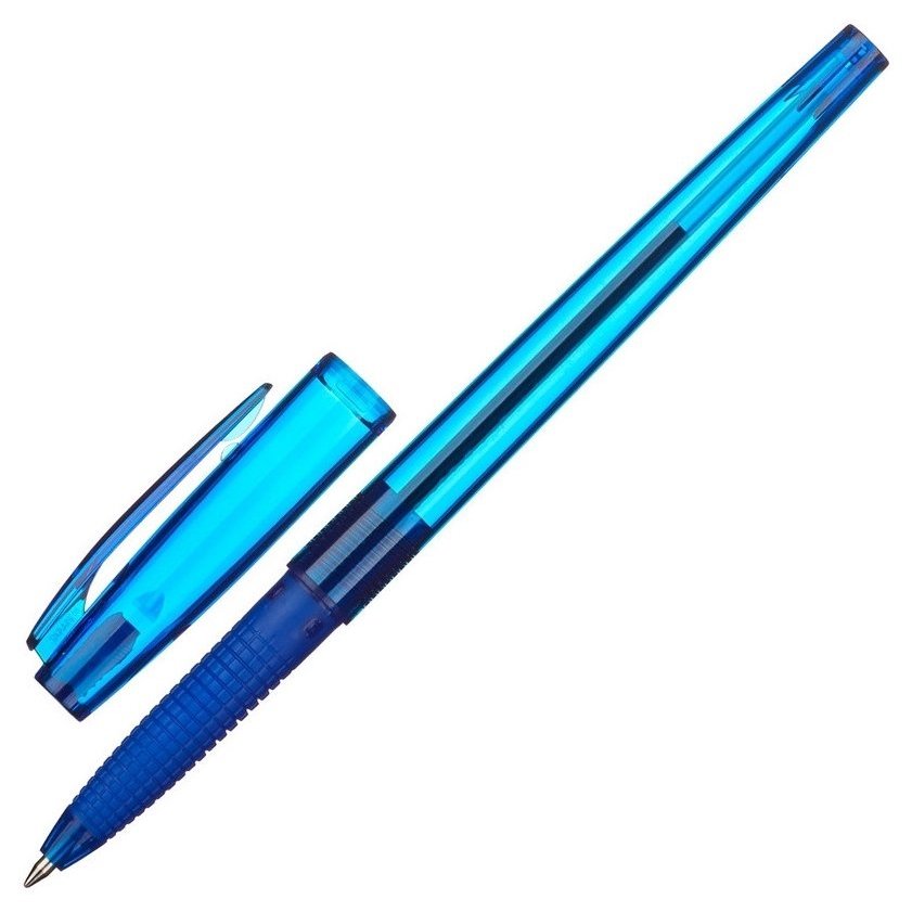 Ручка шариковая масляная с грипом Pilot Super Grip G, синяя, узел 0,7 мм, линия письма 0,22 мм