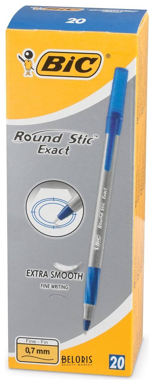 Ручка bic round. Ручка шариковая одноразовая BIC Round Stic exact синяя. Ручка шариковая BIC "Round Stic exact" синяя, 0,8мм, грип. К/Т ручка шар. BIC Round Stic exact синяя 0,7мм грип 918543. Ручка шариковая BIC Round Stic exact синяя, 8 шт.
